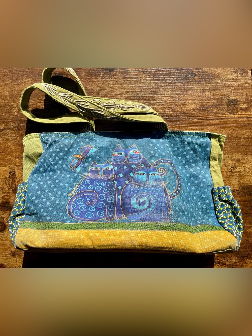 Laurel Burch tote